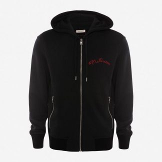 Men's Black McQueen Hooded Sweatshirt