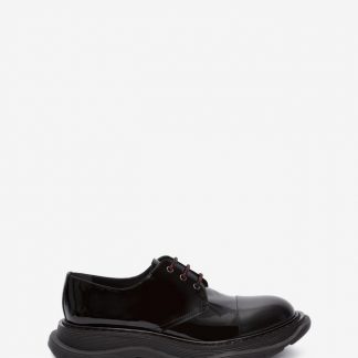 Men's Black Tread Derby