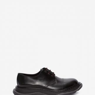 Men's Black Tread Derby