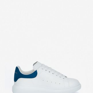 Men's White/Worker Blue Oversized Sneake