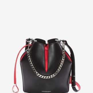 Women's Black/Lust Red The Bucket Bag