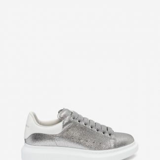 Women's Silver ONLINE EXCLUSIVE Oversized Sneake